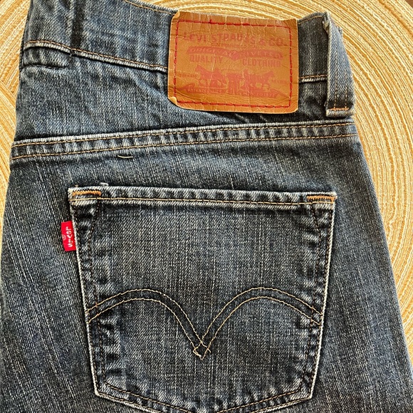 Men’s Levi’s 511 Skinny Jeans Size 34x36 Dark Blue Wash - Picture 4 of 9